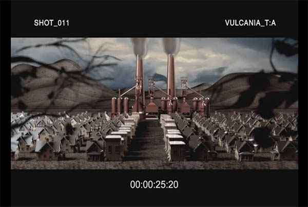 Previz for teaser VULCANIA film